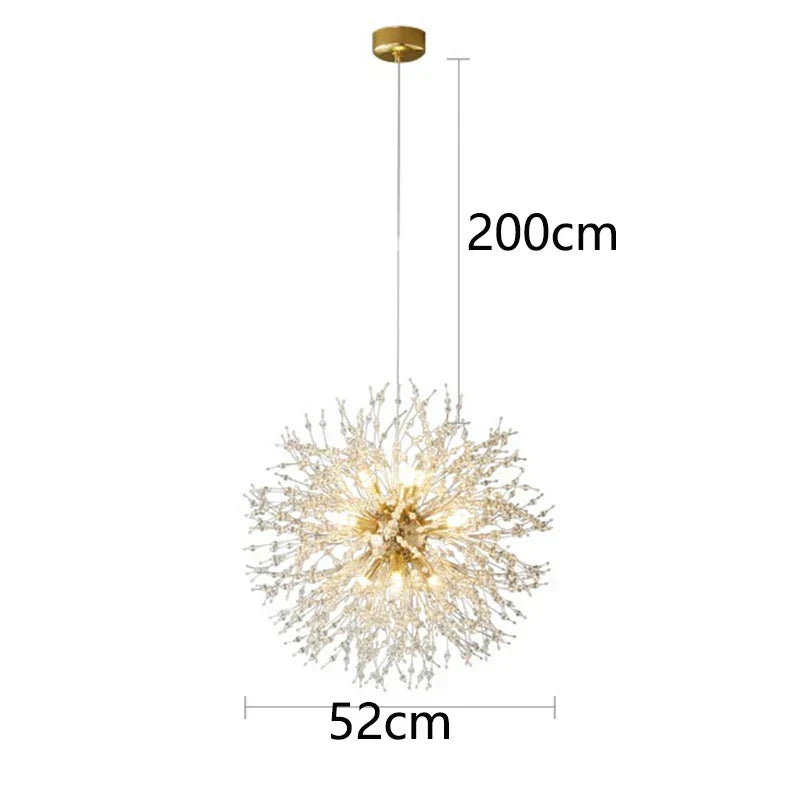 ثريا LED متدلية من DecorBites™ لغرفة المعيشة وغرفة النوم وغرفة الطعام