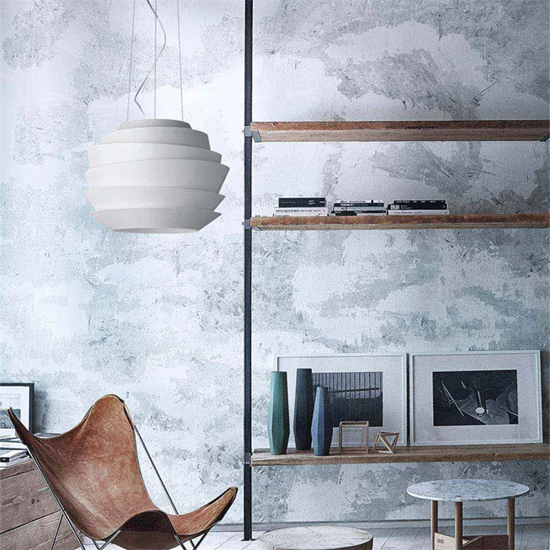 مصباح التعليق Le Soleil™ من DecorBites: إضاءة ديكور ريترو على الطراز الاسكندنافي للمنزل أو بجانب السرير أو المطعم