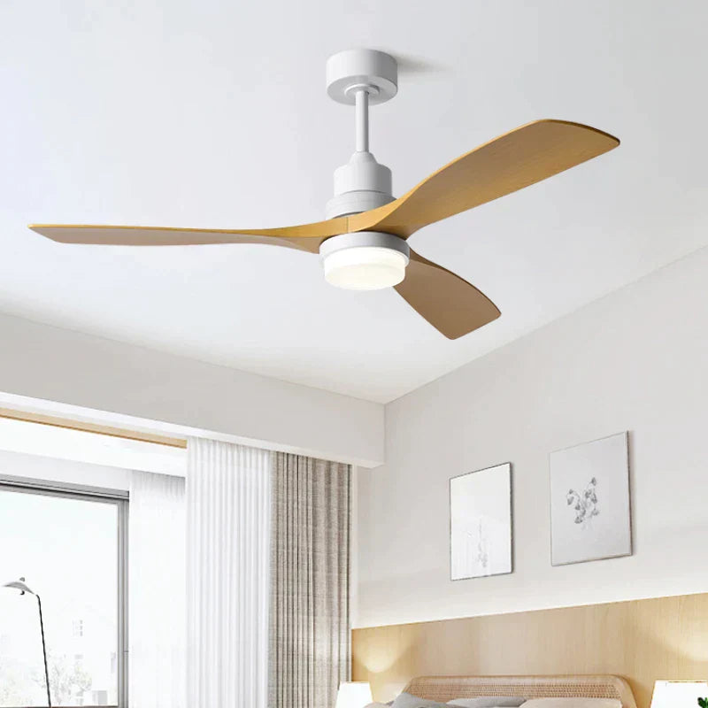 DecorBites™ 42/52" DC Ceiling Fan with 3 ABS Blades, 35W Motor, 18W LED Light, Remote Control