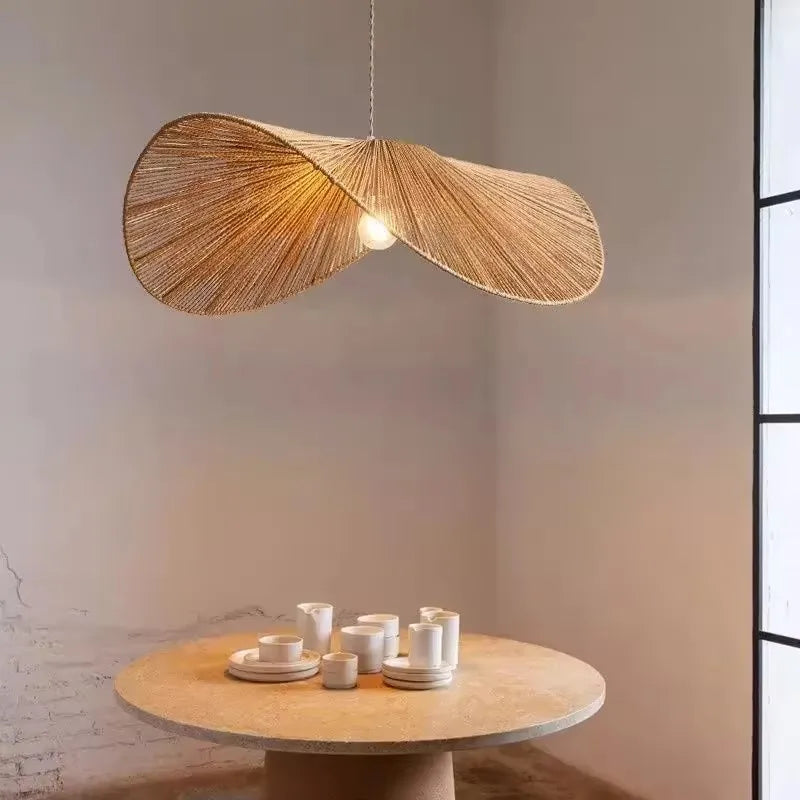 DecorBites™ Bamboo Wabi Sabi Chandelier Pendant Lights for Home Décor