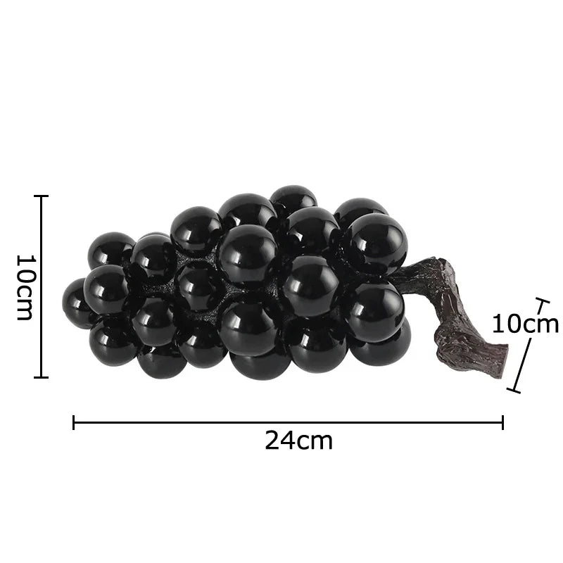 DecorBites™ Grape Skewer Crafts Fruits Statue Desk Ornament
