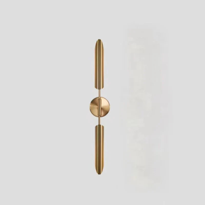 DecorBites™ Golden Metal LED Wall Lamps for Bedroom Living Room Decor