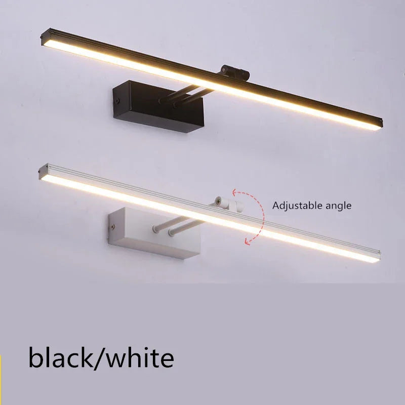إضاءة مرآة الحمام LED DecorBites™ للمكياج المقاومة للماء مع أضواء جدارية