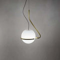 DecorBites™ Glass Globe Pendant Lamp for Bedroom Living Room Kitchen Island