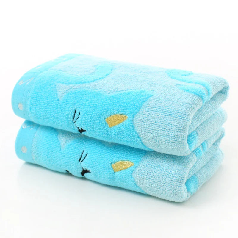 منشفة ألياف الخيزران "DecorBites™ Kids Cute Kittens" – ناعمة، قوية، عالية الجودة