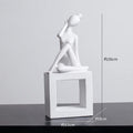 Abstract Figures Sculpture Modern Minimalism Decor Room Crafts DecorBites™ Aesthetics