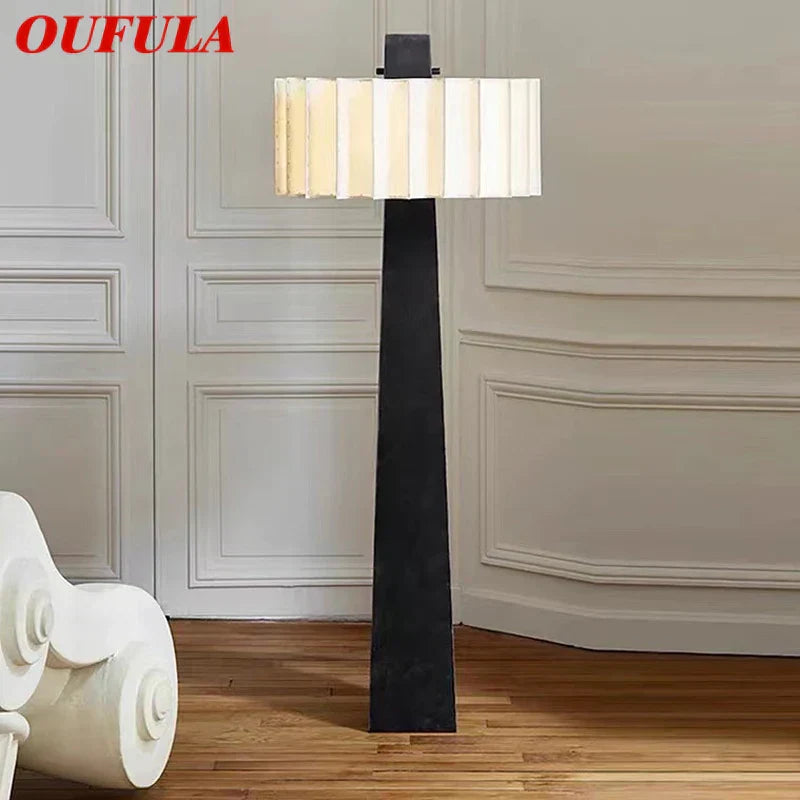مصباح أرضي LED من DecorBites™: تصميم نورديك عصري لغرفة المعيشة وغرفة النوم بالمنزل