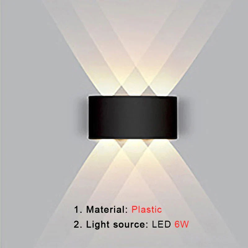 DecorBites™ LED Wall Lamp: Modern Nordic Indoor Lighting Fixture for Living Room, Bedroom, and More.