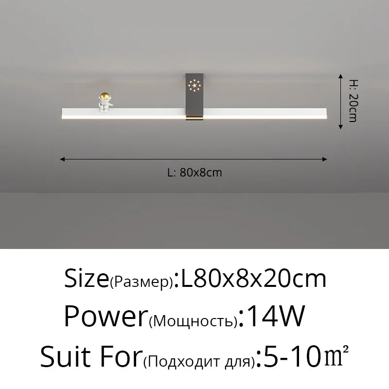 DecorBites™ LED Chandelier: Bright Indoor Lighting for Bedroom, Living, Study, Dining Room