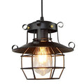 Industrial Restaurant Chandelier Retro Nostalgic Creative Bar Aisle Corridor Hanging Lamps Dining Bedroom Pendant Light