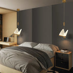 Nordic Butterfly Pendant Light With Iron And Acrylic