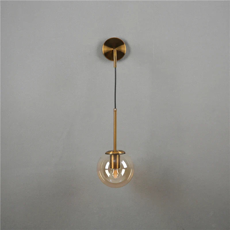 DecorBites™ Glass Ball Wall Lamps for Bedroom, Staircase, Corridor - Modern Nordic Design