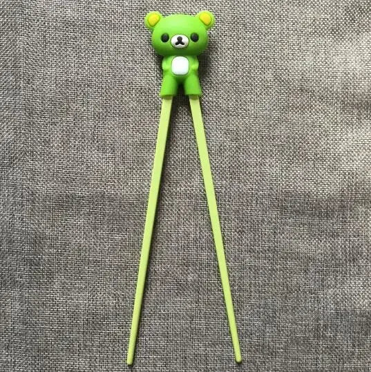 DecorBites™ Kids' Bear Panda Cat Learning Chopsticks Set: Fun Training Gift for Children