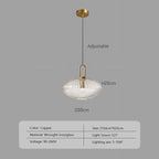 Japanese Glass Pendant Light With Iron Accents