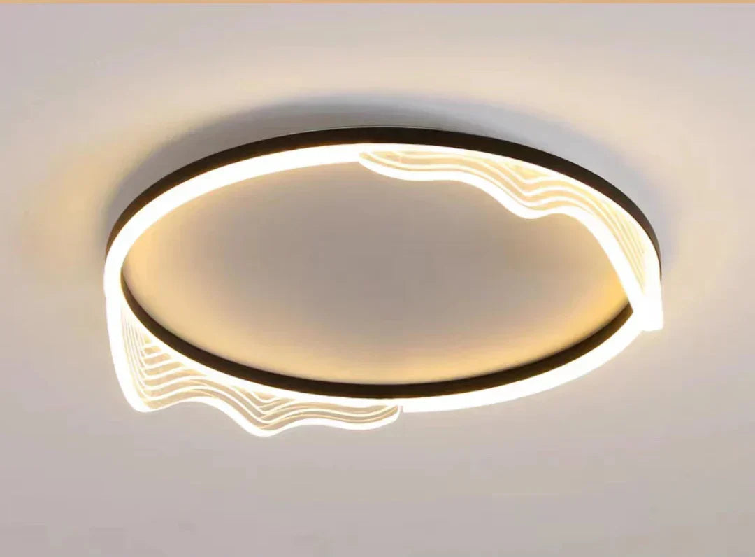 DecorBites™ Golden Lustre Ceiling Lamp for Bedroom Living Dining Kitchen Lighting
