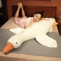 DecorBites™ Huge Goose Body Pillow 50-160cm Stuffed Animal Sleeping Gift