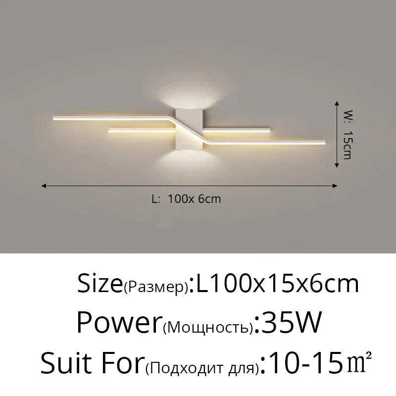 DecorBites™ LED Wall Lamp: Modern Design for Aisle, Bedroom, Closets. Ideal Indoor Lighting Solution.