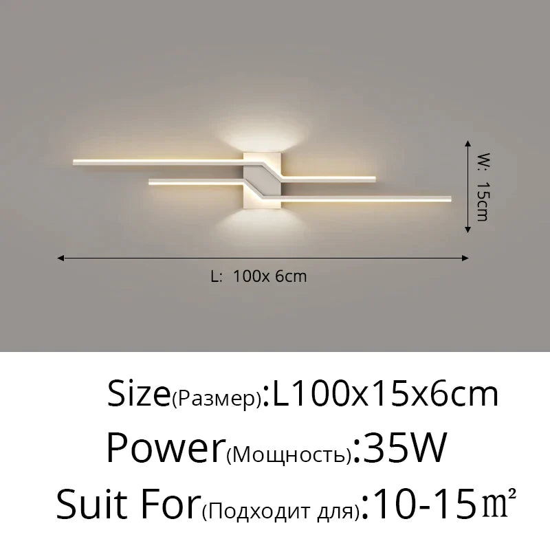 DecorBites™ LED Wall Lamp: Modern Design for Aisle, Bedroom, Closets. Ideal Indoor Lighting Solution.