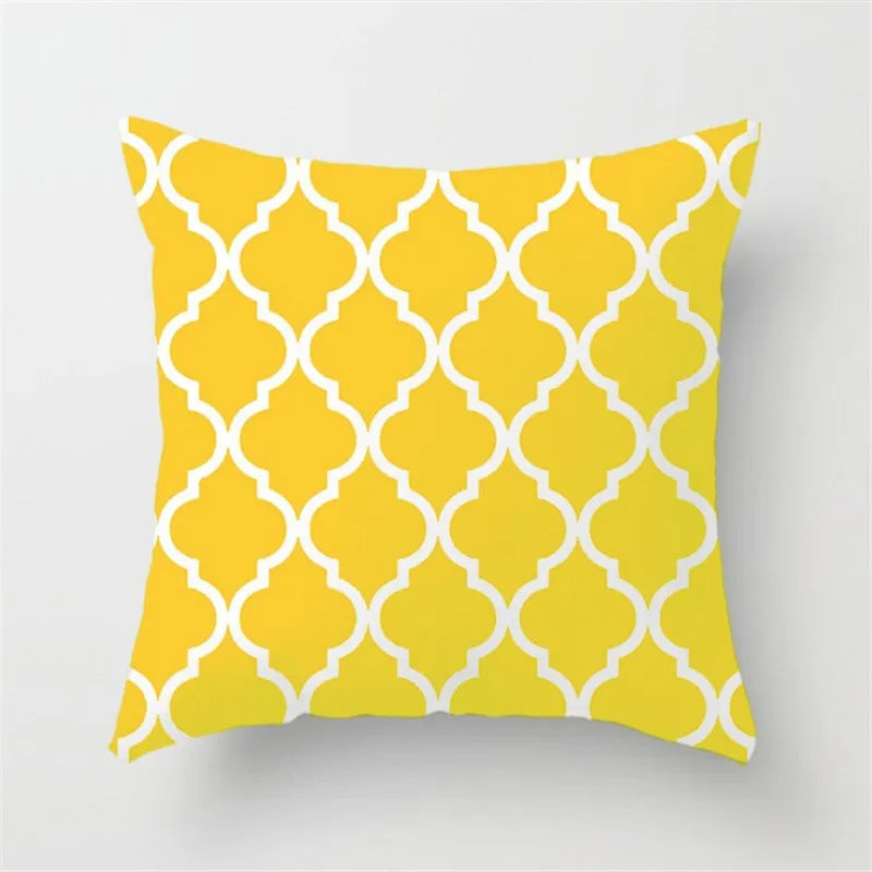 DecorBites™ Geometric Stripe Pillowcase for Modern Home Decor