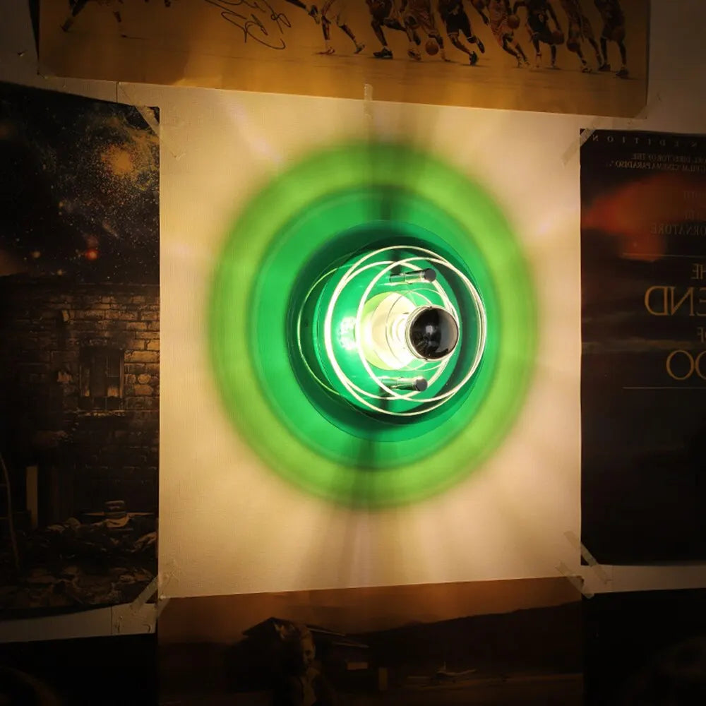 DecorBites™ LED Wall Lamp: Ultra Modern UFO Style for Living Room, Bedroom, Hotel Atmosphere
