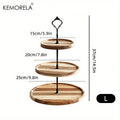 DecorBites™ Double-Layer/Three-Layer Dried Fruit Tray - Elegant Serving Dish for Desserts and Snacks