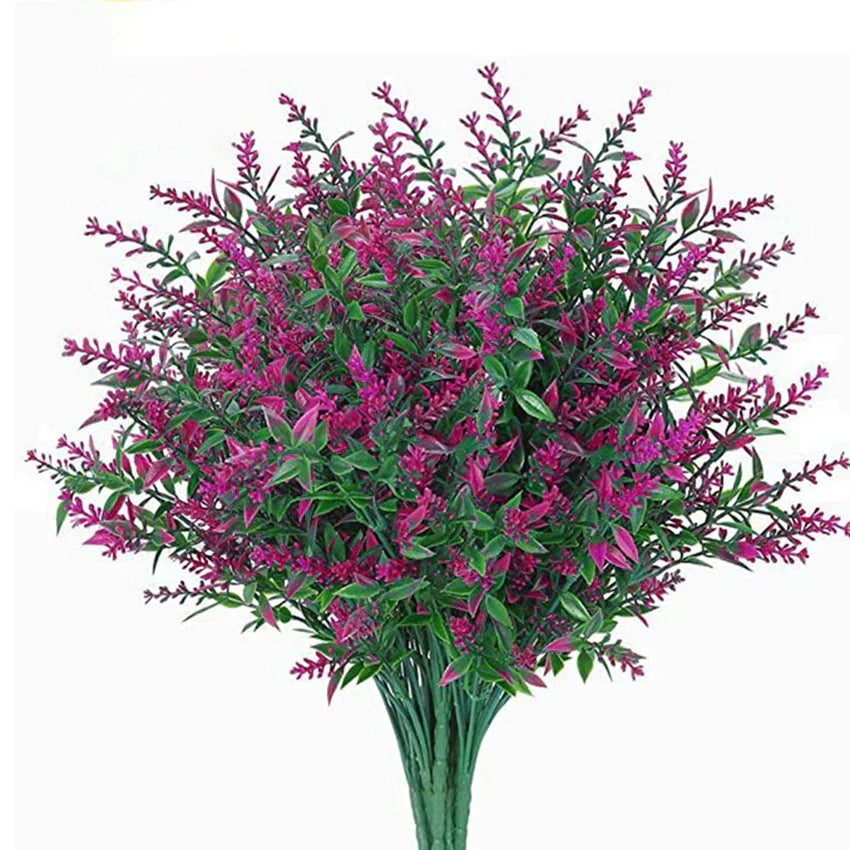 أزهار بلاستيكية من لافندر جراس DecorBites™ لديكور المنزل والتصوير الفوتوغرافي بنفسك