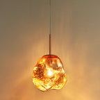 Modern Ice Glass Pendant Light
