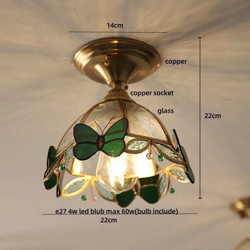 أضواء سقف زجاجية مزهرة DecorBites™ LED - مصابيح سقف حديثة على الطراز الاسكندنافي