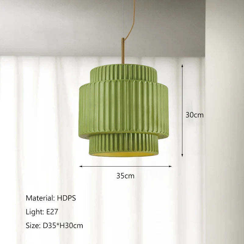 ثريا DecorBites™ Cream Wind LED: طراز واري سابي نورديك البسيط لغرفة الطعام وغرفة النوم والبار