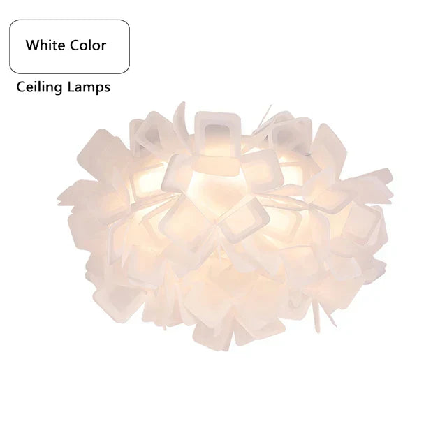 مصباح سقف مُعلق LED على شكل زهرة DecorBites™ لغرفة المعيشة وغرفة النوم