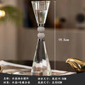 DecorBites™ Crystal Candle Holder Set for Romantic Dinner Table Decor
