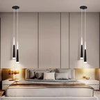 Nordic Black and Gold Aluminum Cord Pendant Light