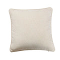 DecorBites™ Cotton Linen Peach Orange Grey Ivory Pillow Cover for Living Room Eco-friendly