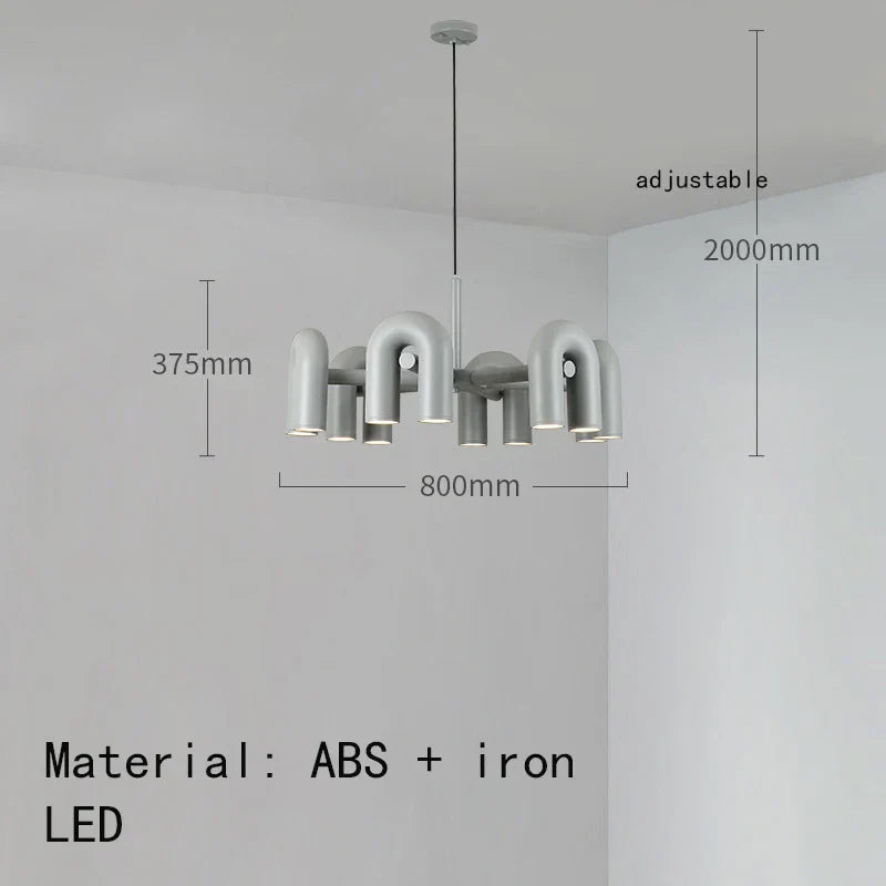DecorBites™ Cirkus Tube Wall Sconce: إضاءة ليلية بسيطة ومصباح قراءة بجانب السرير
