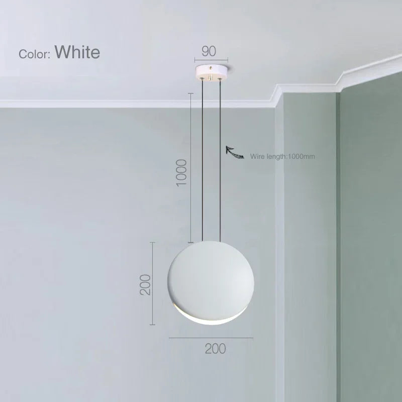 DecorBites™ Crescent Moon Chandelier for Dining Room, Coffee Shop, Kitchen Island, and Bar