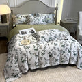DecorBites™ 3D Printed Faux Silk Bedding Set - Cooling, Skin-Friendly, Non-Fading Comfort