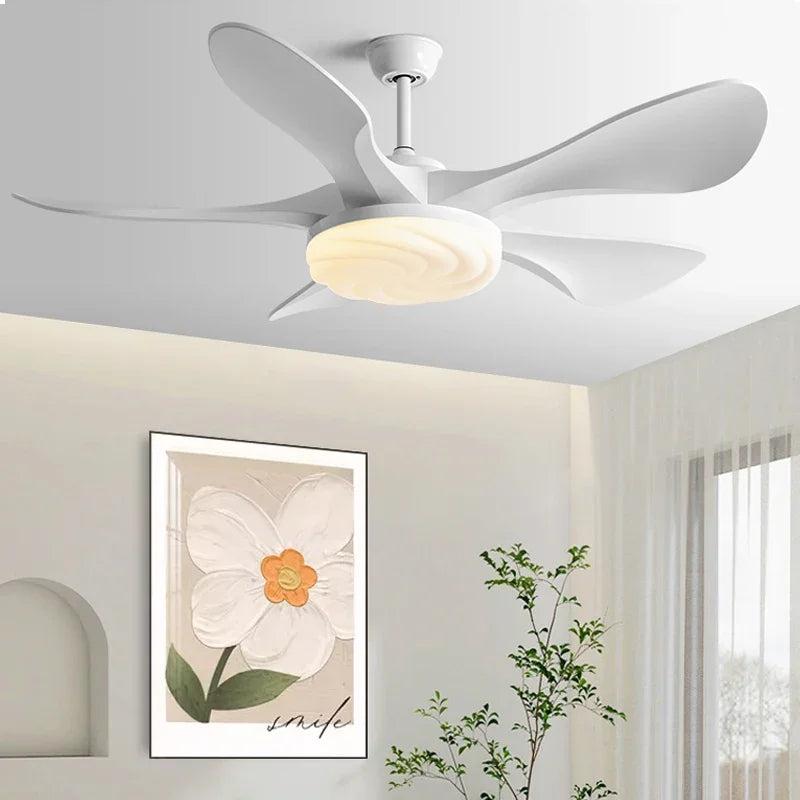 DecorBites™ 58-Inch Black Ceiling Fan Light for Dining & Living Rooms has Strong Winds.