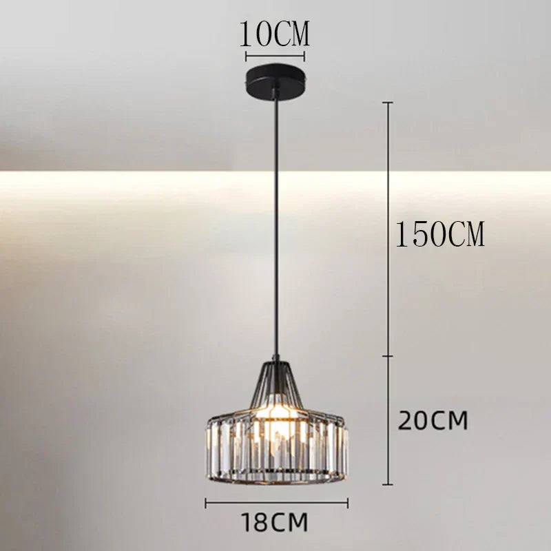 ثريا معلقة LED من DecorBites™ لديكور غرفة النوم الداخلي الأنيق
