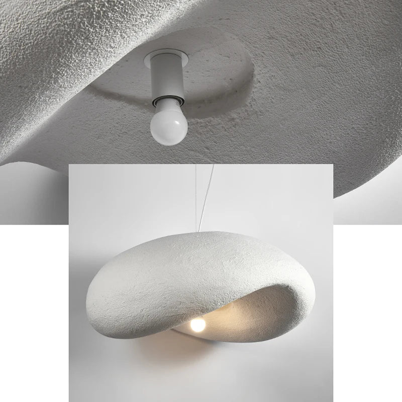 DecorBites™ Cream Style LED Chandelier - Nordic Minimalist Wabi Sabi Pendant Light