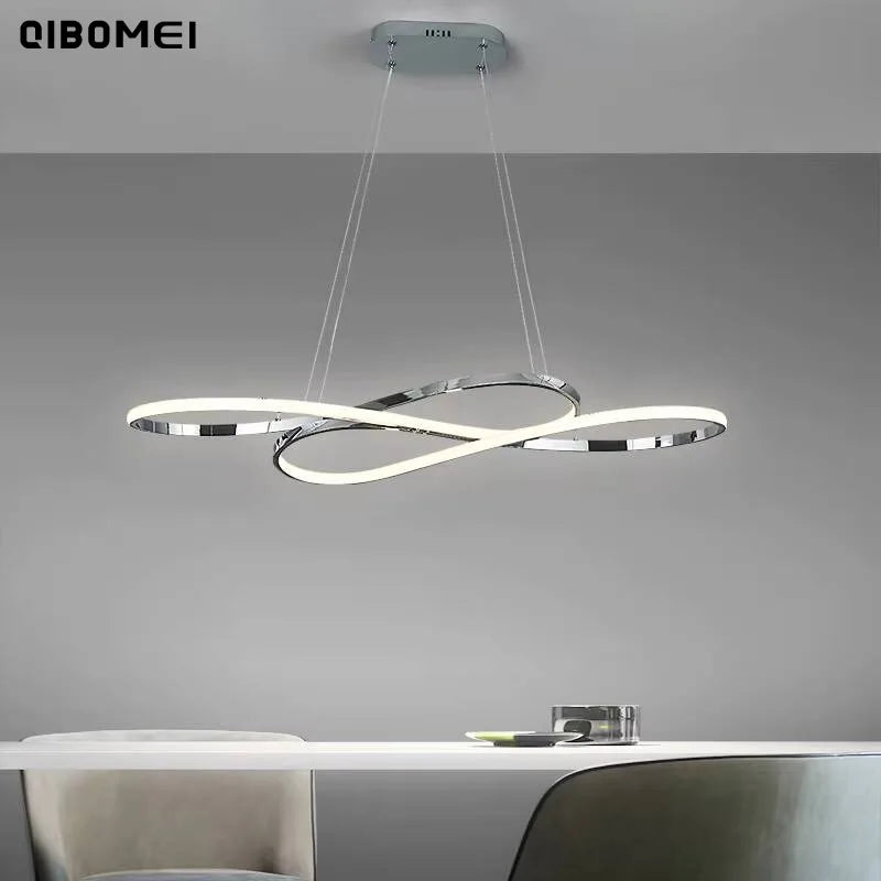 Nordic Minimalist Metal Pendant Light Chandelier