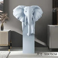 DecorBites™ Elephant Ornaments: Light Luxury Living Room Decor for Home & Office