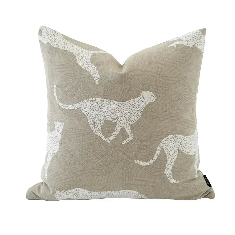 DecorBites™ Geometric Jacquard Cushion Cover Modern Luxury Decorative Pillows