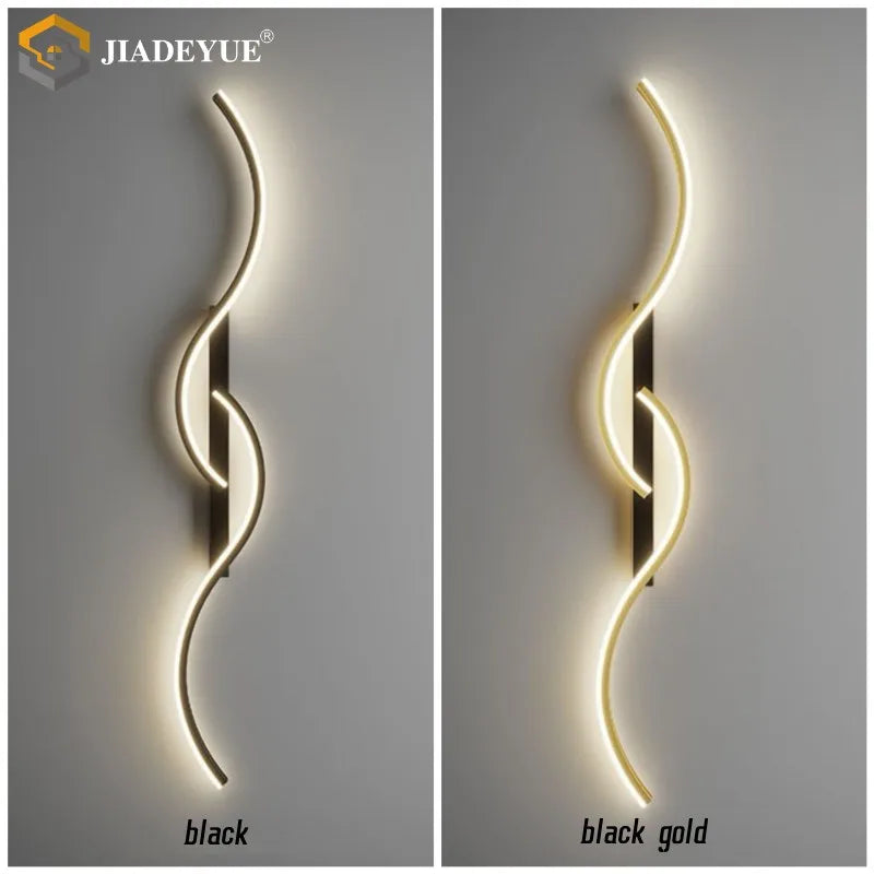 مصباح جداري LED من DecorBites™ لغرفة المعيشة وغرفة النوم والإضاءة الداخلية