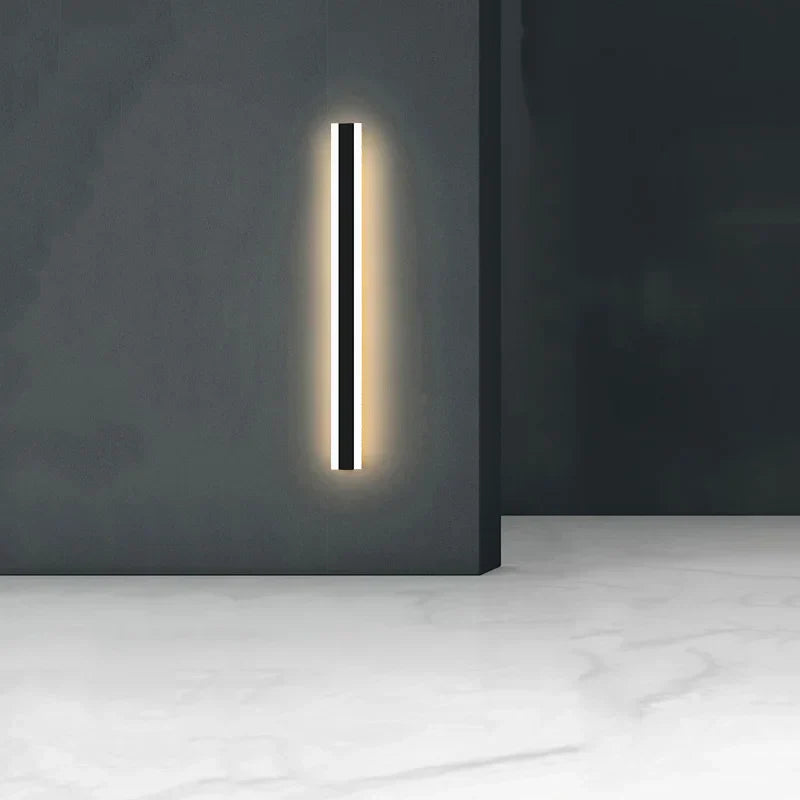 مصباح حائط LED من الألومنيوم من DecorBites™ للشرفة والحديقة، 110 فولت/220 فولت