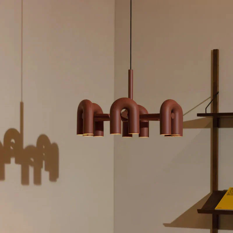 DecorBites™ Cirkus Tube Wall Lamp: Minimalist U-shaped Sconce for Bedside Reading & Decor