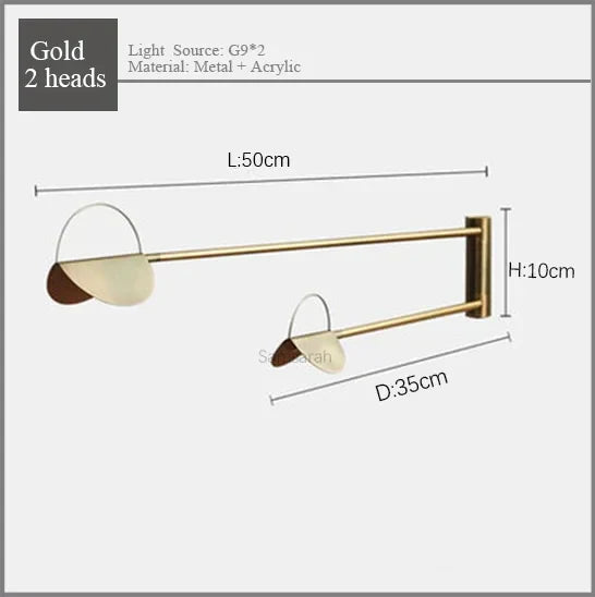 DecorBites™ Geometric Line Iron Pendant Lamp for Living Room, Bedroom, Study, Dining - Home Decor Luminare