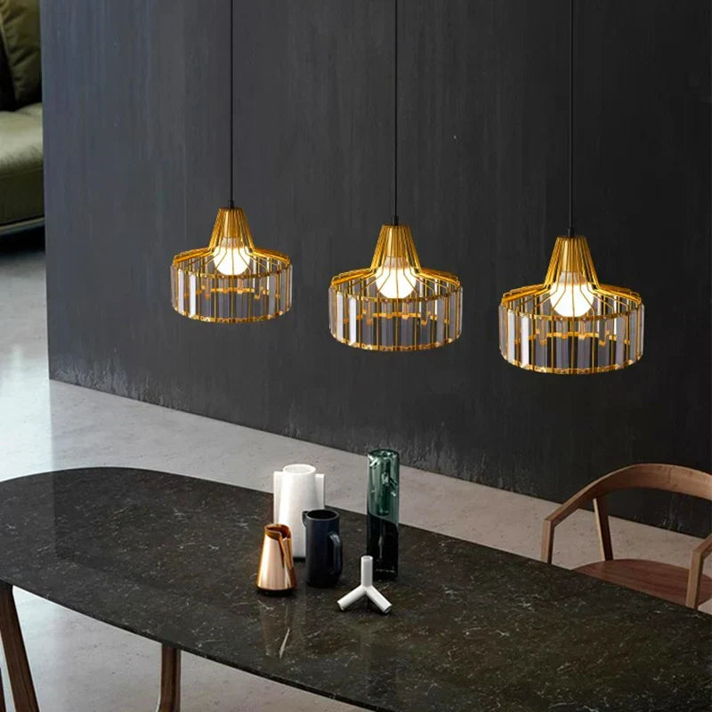 ثريا معلقة LED من DecorBites™ لديكور غرفة النوم الداخلي الأنيق