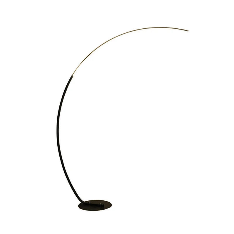 DecorBites™ C-shaped Arc Floor Lamp LED Dimmable Remote Control for Living Room Bedroom