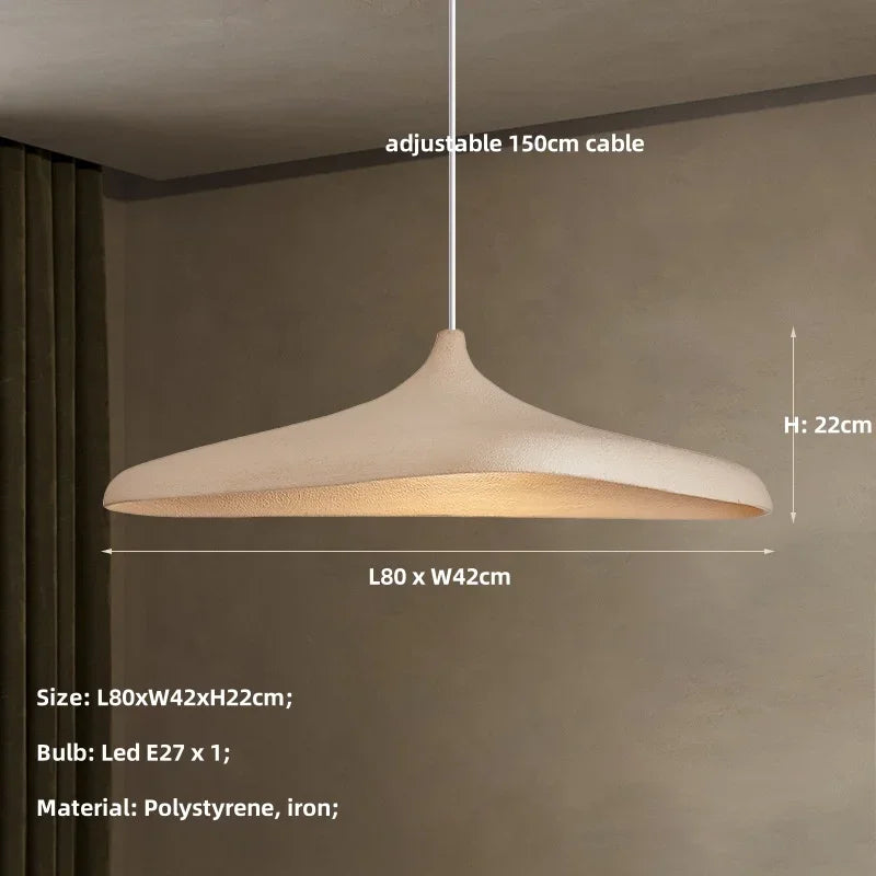Japanese Wabi-Sabi Brown Pendant Light