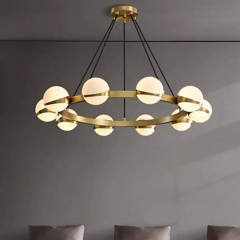 مصابيح قلادة أكريليك LED من DecorBites™ لديكور المنزل